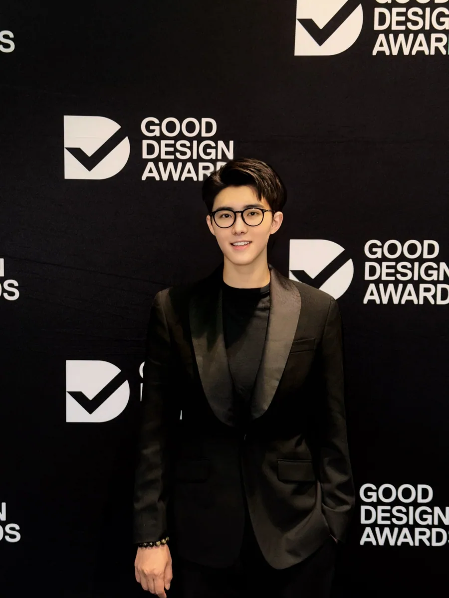 Luyi Aspen Lu at Good Design Award event